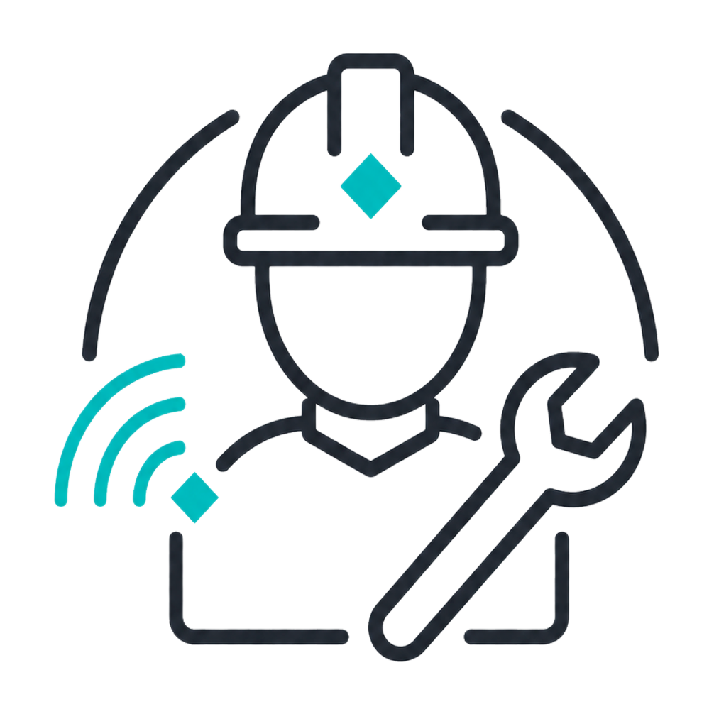 Icono de técnico especialista en TDT