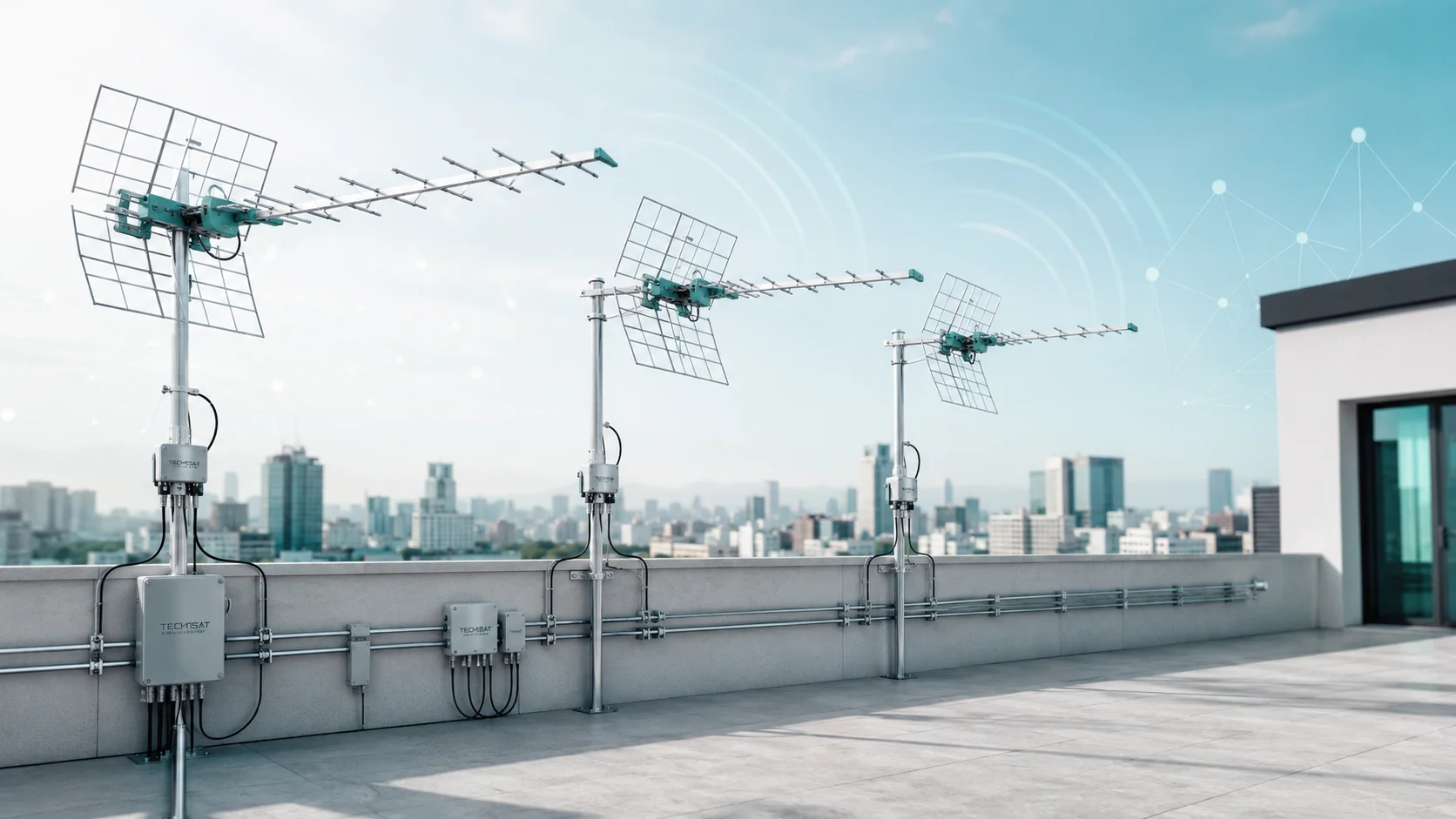 Instalación profesional de una antena TDT